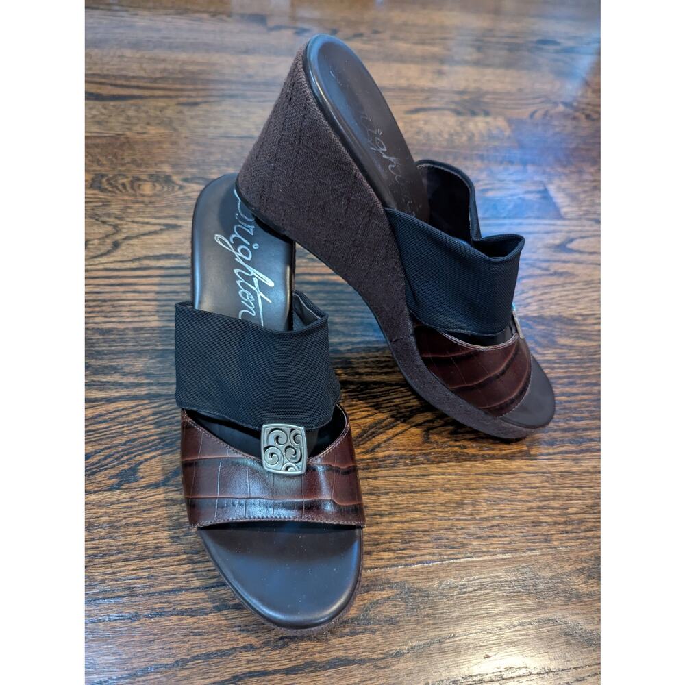 Brighton Dream Wedge Slide Sandals